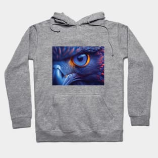 Eagle Bird Eye Fantastic Close Up Hoodie